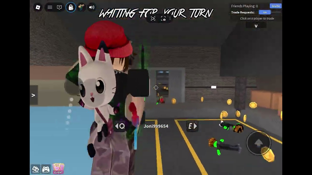 Me just chilling in mm2