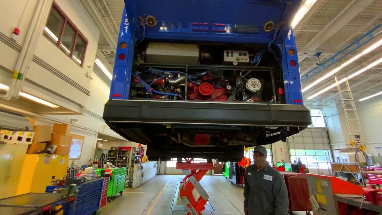 Take a Tour of Intercity Transit's Bus Maintenance Facility