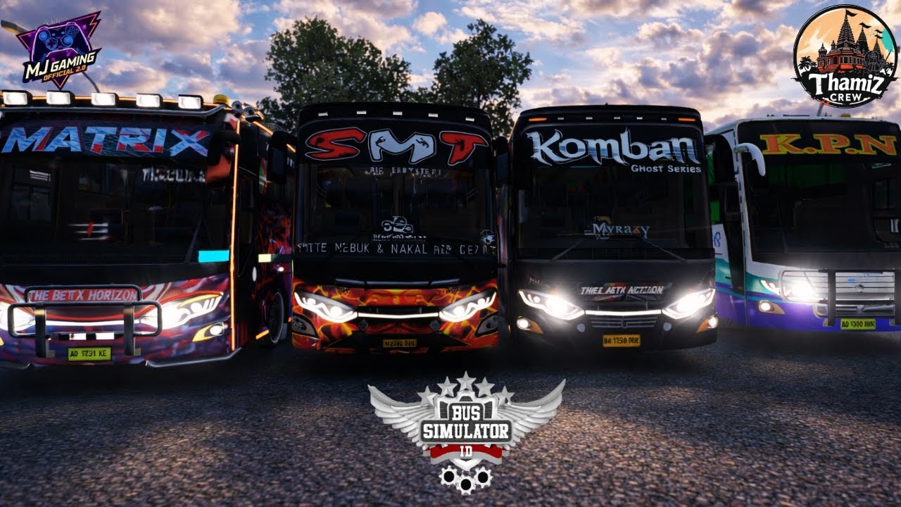 KOMBAN HOLIDAYS  BUS |BUSSID CONVOY WITH FRIENDS|MJ GAMING OFFCIAL 2.0