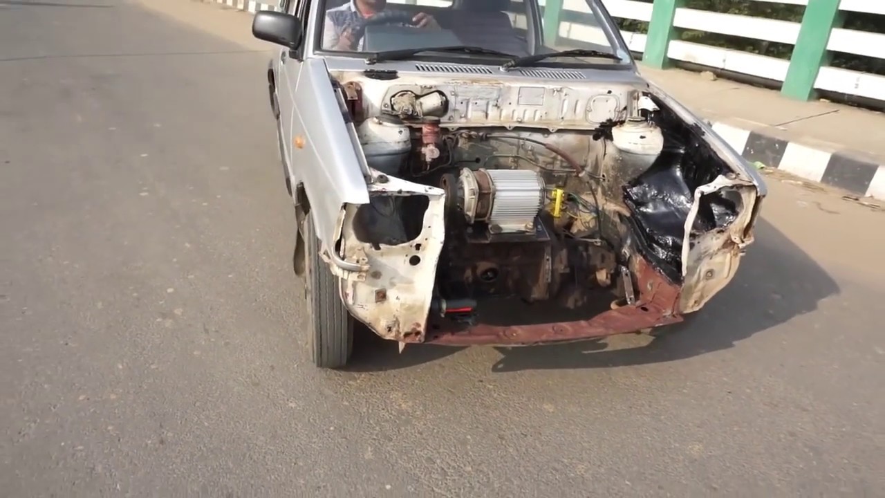 Colocando motor elétrico em um carro popular