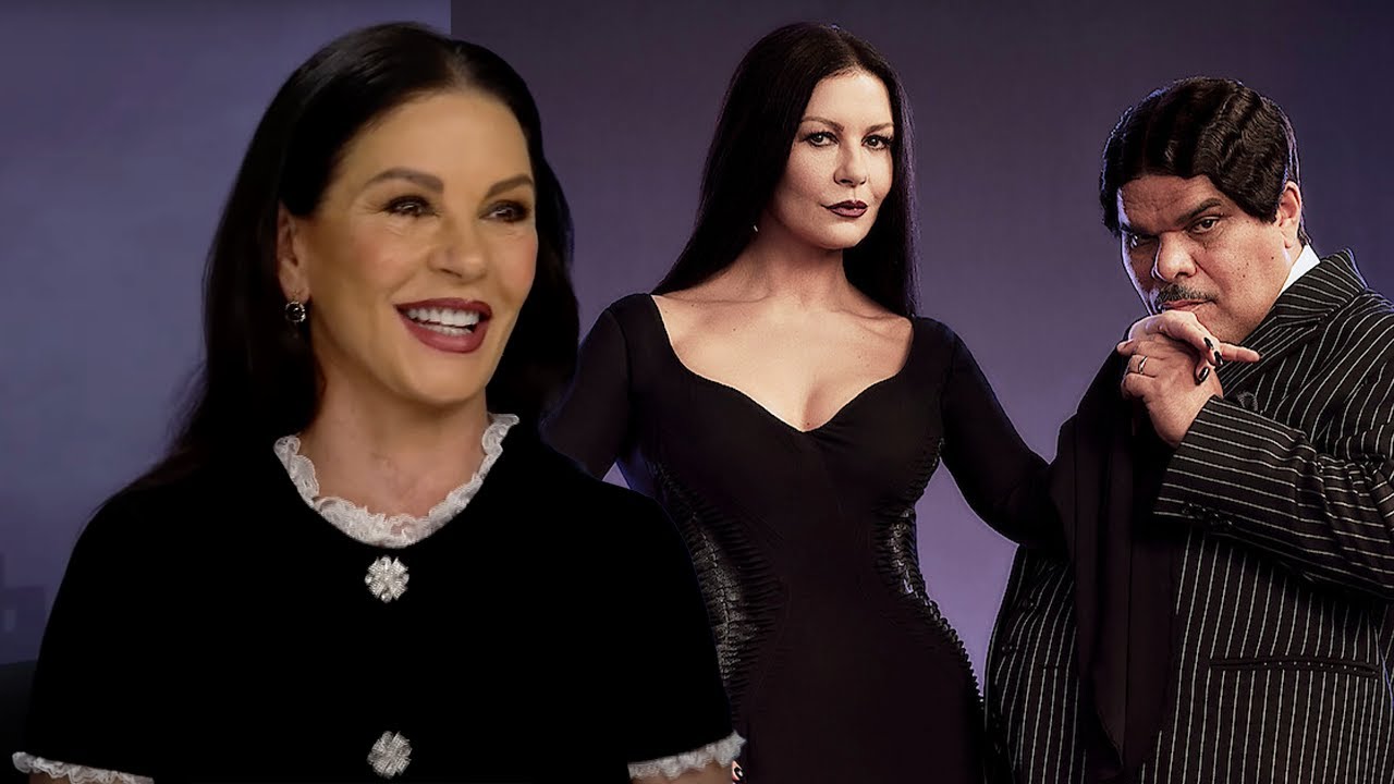 ‘Wednesday’: Catherine Zeta-Jones’ Daughter Tells Her ‘Don’t MORTICIA Me’ (Exclusive)