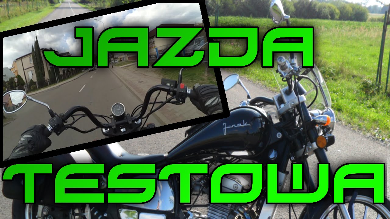 JUNAK M16 125 | Miejska jazda ciężkim motocyklem 125ccm | JAZDA TESTOWA #31