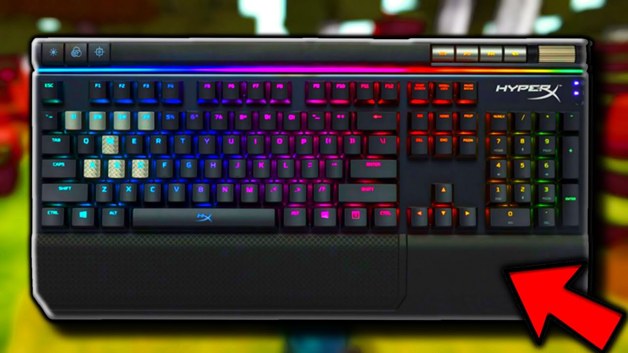 uhcrun s hyperx klávesnicí! (asmr)