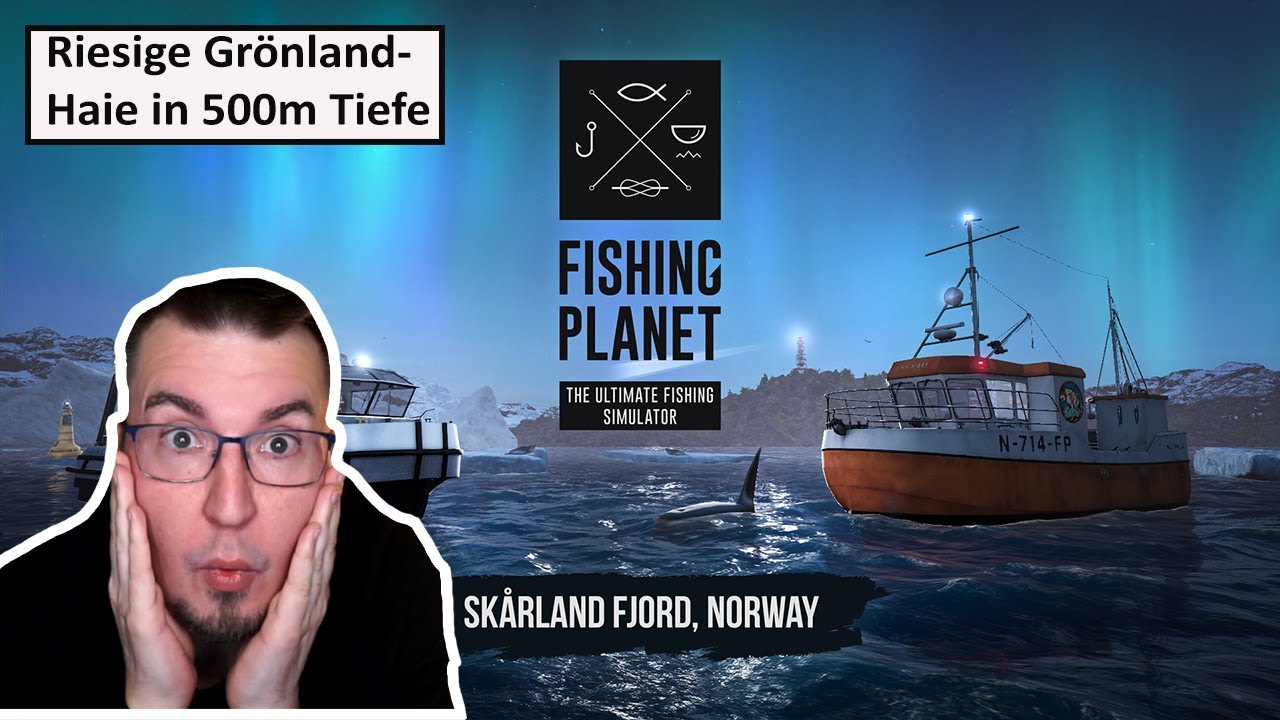Skårland Fjord Norwegen auf Riesige Grönlandhaie in 500 m Tiefe | Fishing Planet | Deutsch | UwF