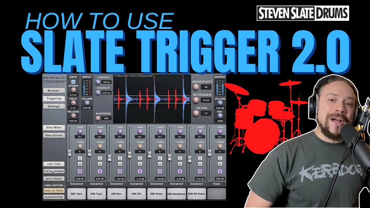 Как использовать Steven SLATE TRIGGER 2.0 | Полное руководство