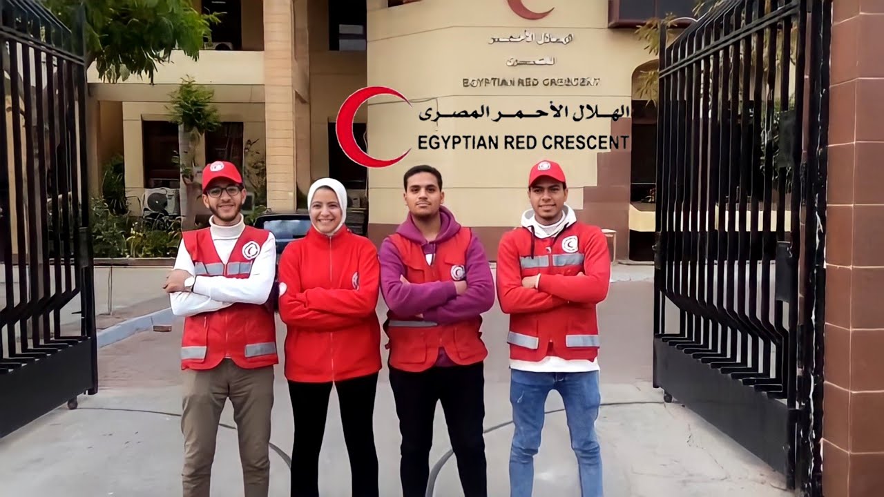 تطوعت في الهلال الأحمر المصري🌙🛑 | #سارة_حسن