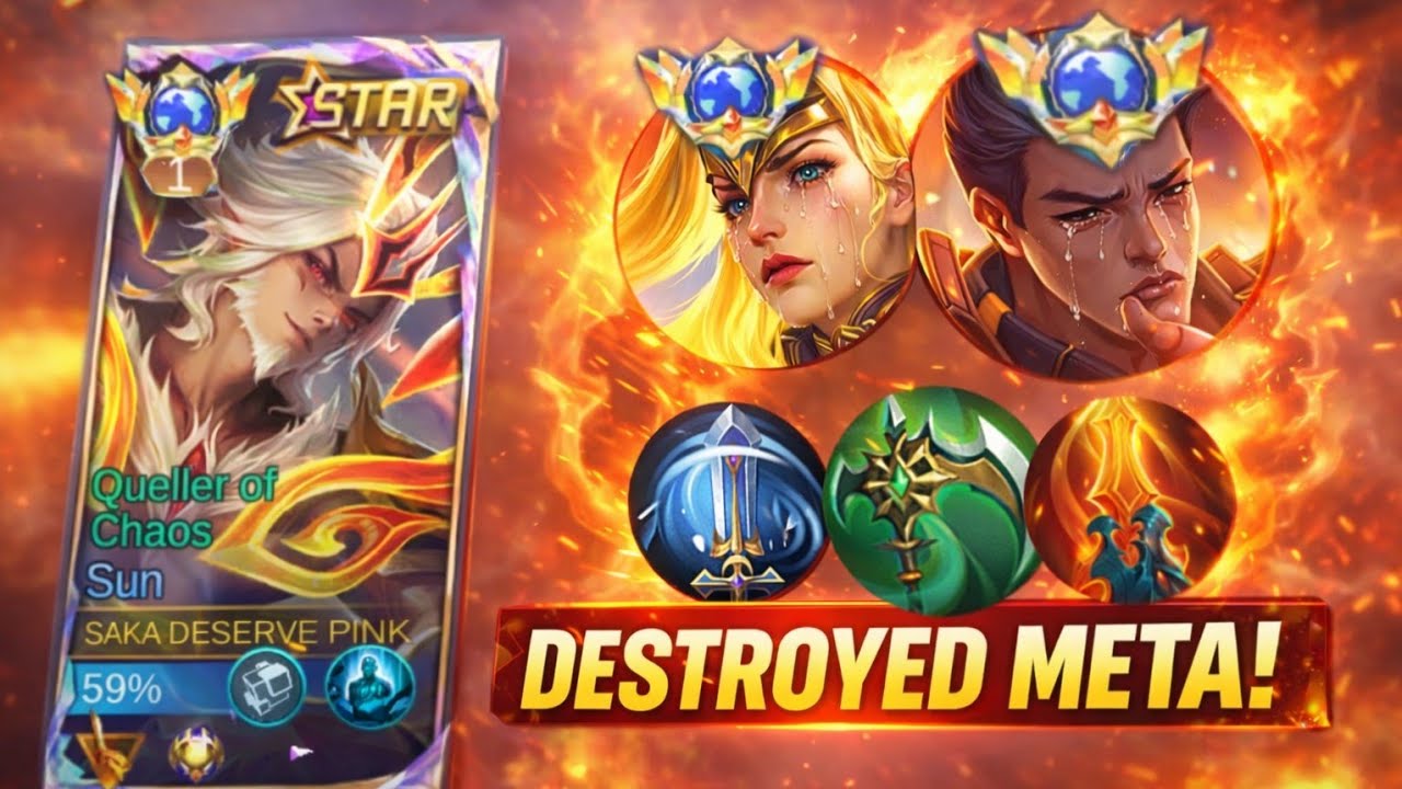 GOLD LANE SUN ! 😱 This Build DESTROYED the META