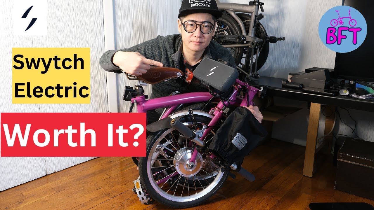Swytch Bike Universal Electric Kit 2024 for Brompton Folding Bike