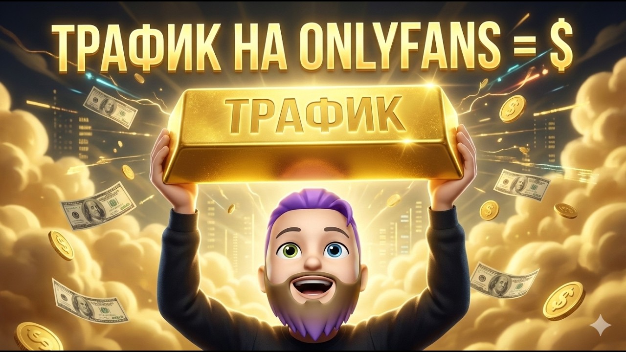 Как ЗАРАБАТЫВАТЬ на ONLYFANS в 2026г. Трафик решает ВСЕ!