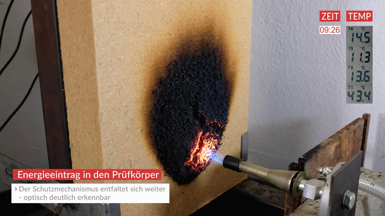 Test de combustion GUTEX