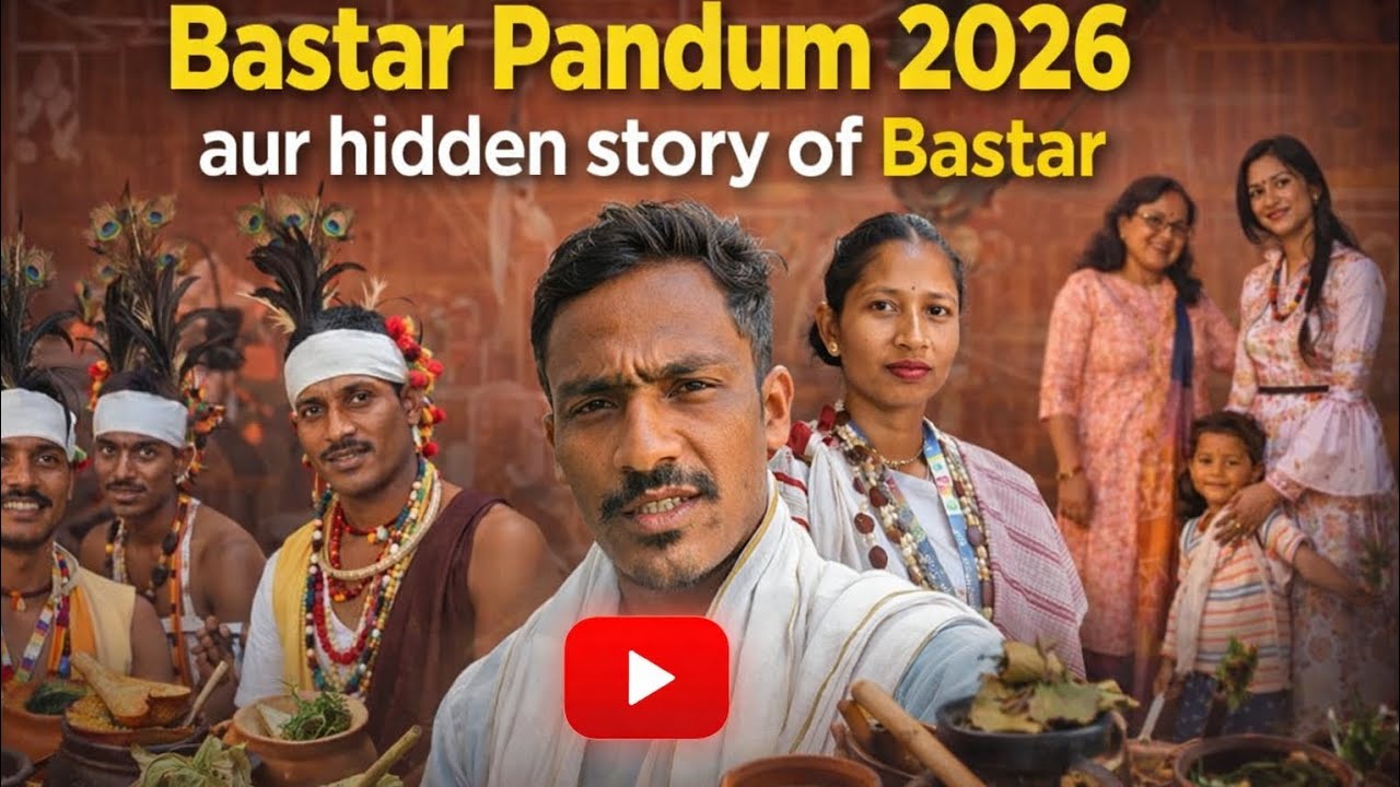Bastar Pandum 2026 Full Story | Tribal Culture, History & Hidden Secrets Revealed