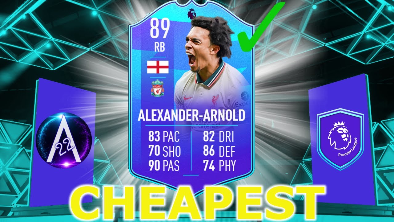 89 Trent Alexander-Arnold POTM SBC Cheapest Solution!! #FIFA22