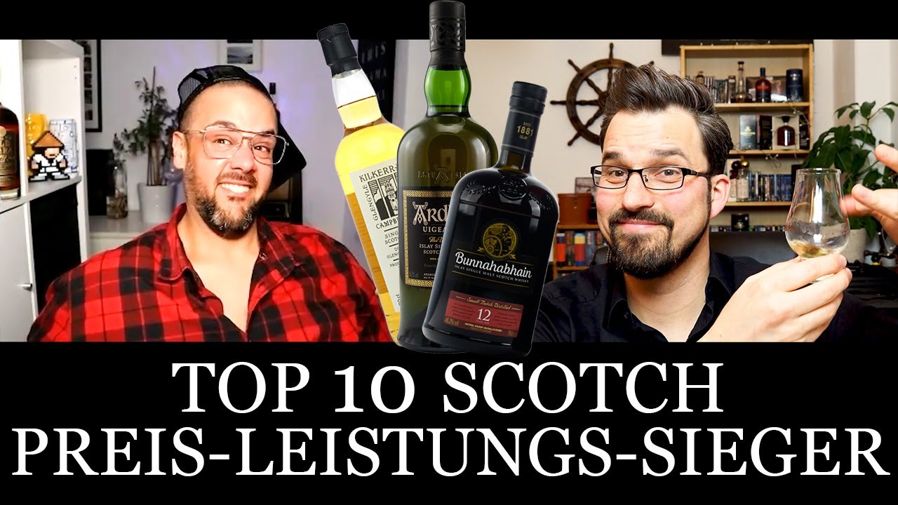 Top 10 Preis-Leistungs-Sieger Single Malt Scotch Whisky - Malt Mariners Whisky Empfehlungen
