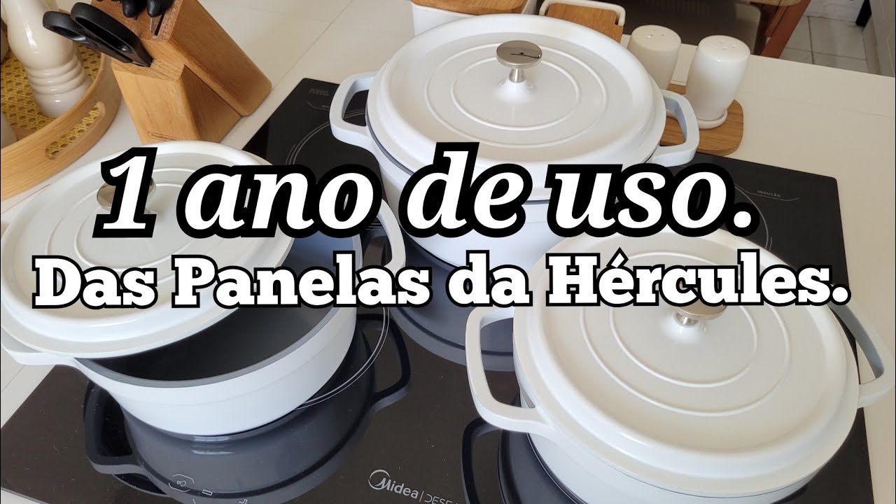 1 ANO DE USO DAS PANELAS DA HERCULES STUDIO.