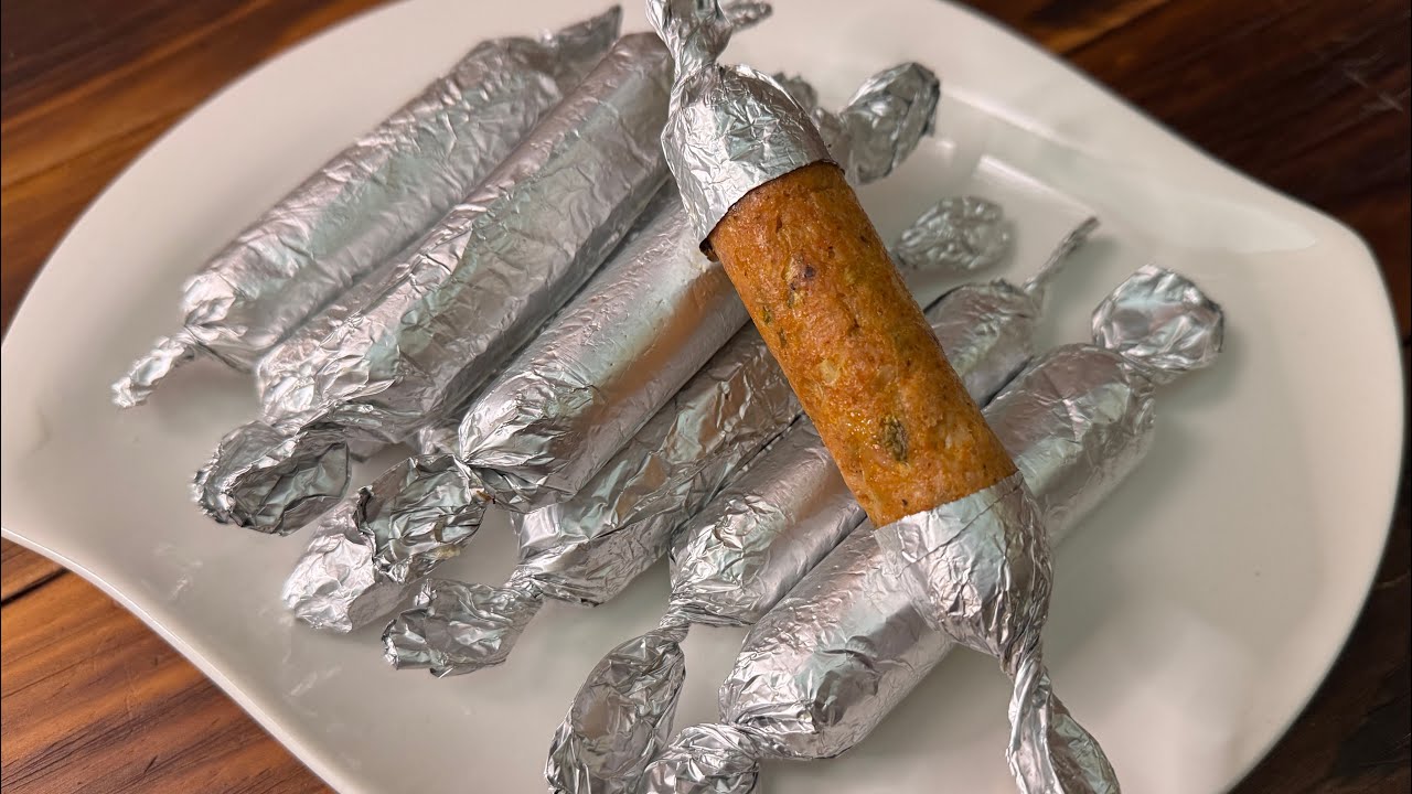 Foil Kabab Recipe | Oil Free Kabab | Chicken Kabab
