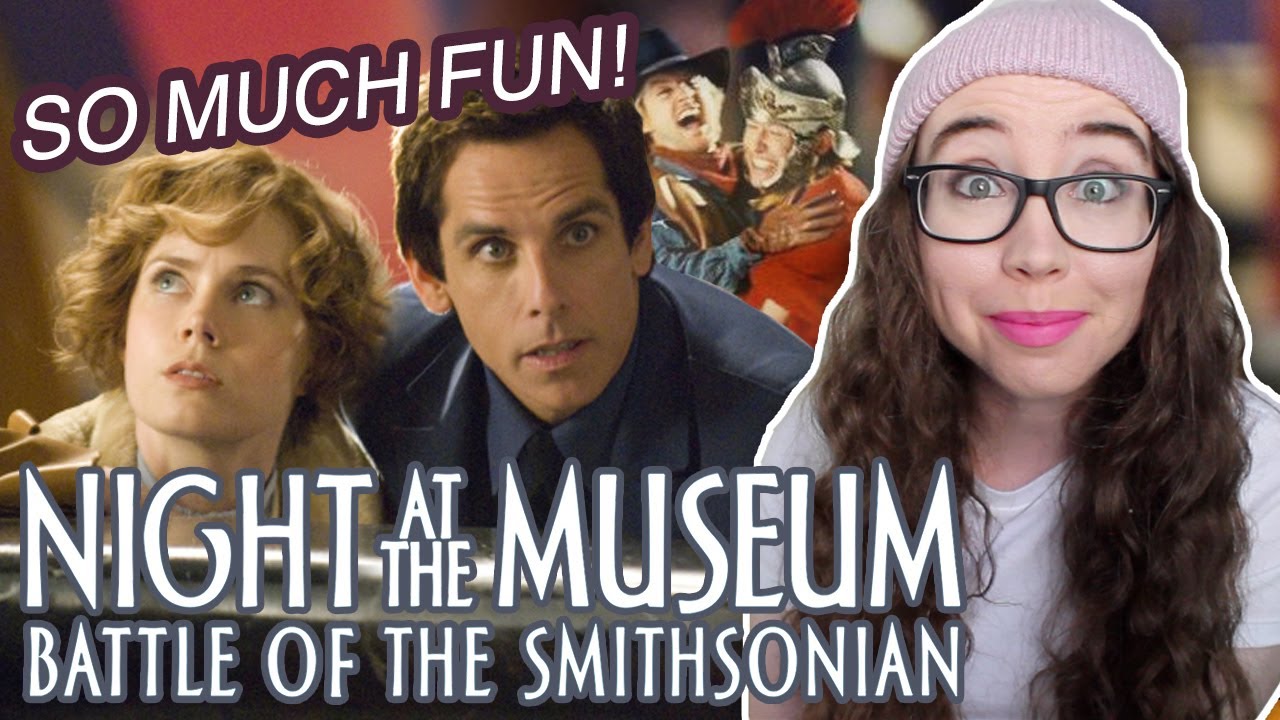 my first time watching **NIGHT AT THE MUSEUM 2** (movie commentary!!)
