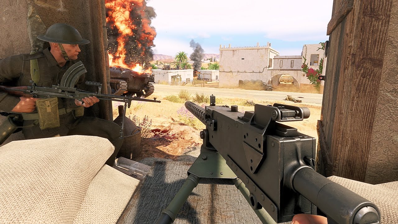 USA - Battle of Tunisia - Gorge North - BR3 | Enlisted Gameplay