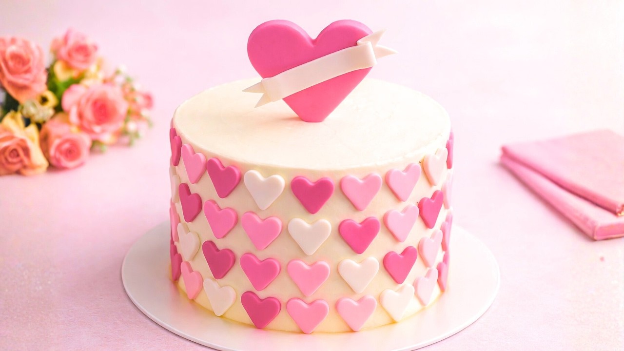 If Love Was a Cake… It’d Look Like This 💘🍰| Valentine's Special