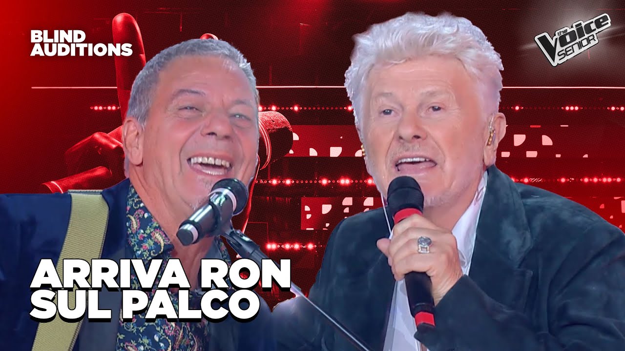 Franco canta “Una città per cantare” di Ron | The Voice Senior Italy Blind Auditions