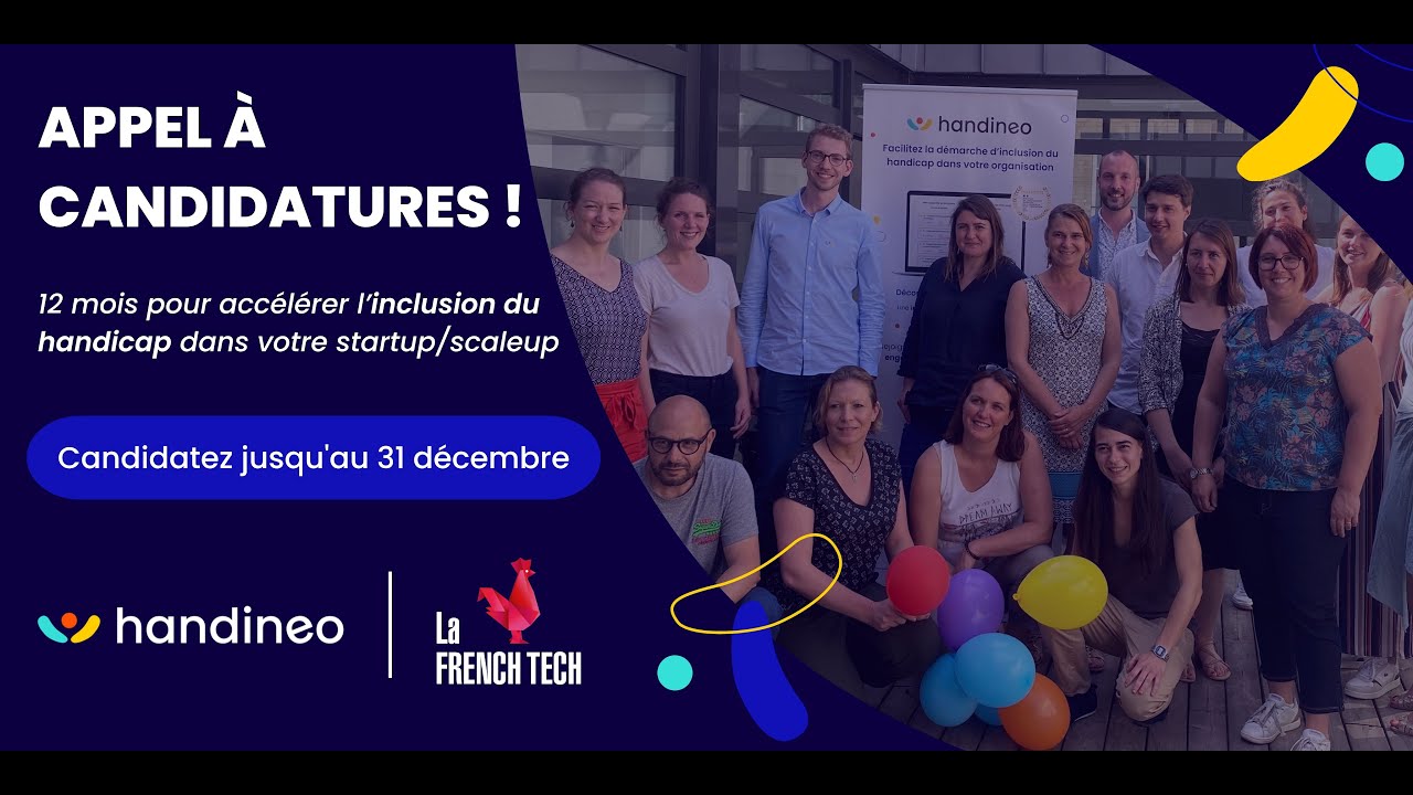 Appel à candidature pour le programme Handineo X La French Tech à Station F