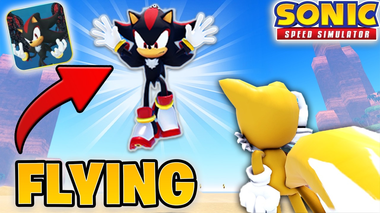 You Can *FLY* in Sonic Speed Simulator! (New Glitch)