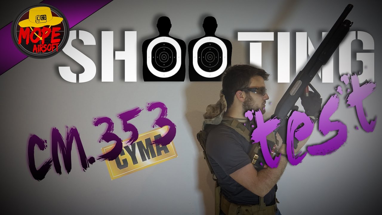 SHOOTING TEST Cyma CM.353 | Escopeta que llega lejos? | Mope Airsoft España