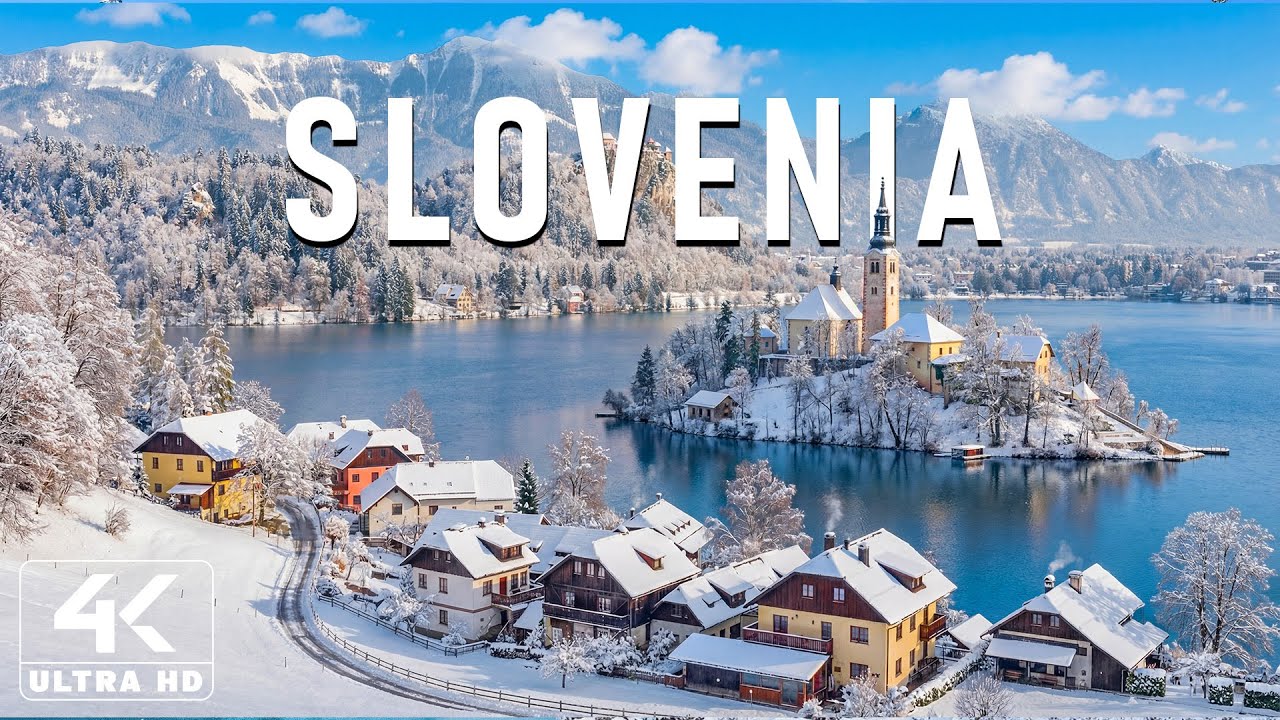 Winter in Slovenia 4K ❄️ Winter Wonderland of Snowy Alps, Fairytale Villages & Frozen Lakes