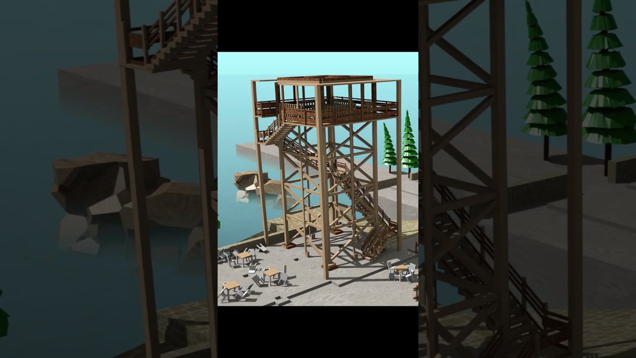 Natural Disaster - 3D Simulation (EPIC physics)