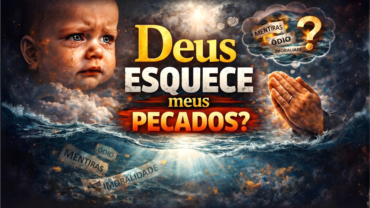 Deus ESQUECE meus PECADOS?