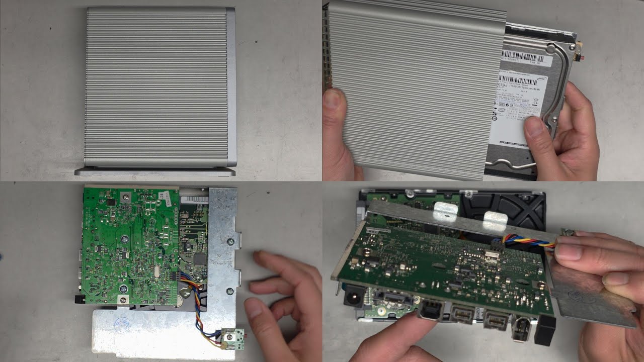 LaCie Designed By Neil Poulton Desktop External Hard Drive Disassembly Data Recovery Repair