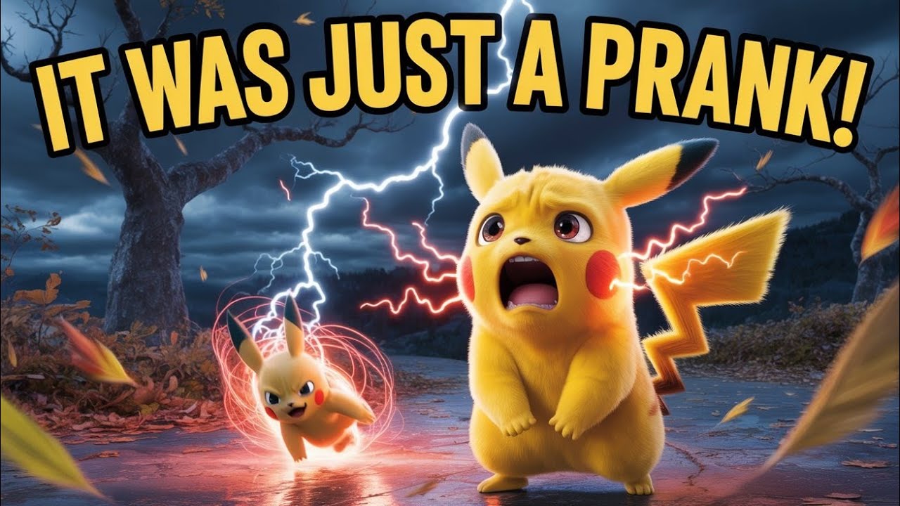 Dangerous Prank 😱 | Pikachu’s Scariest Mistake Ever | Pokémon Bedtime Story #pikachu #pokemonstory 