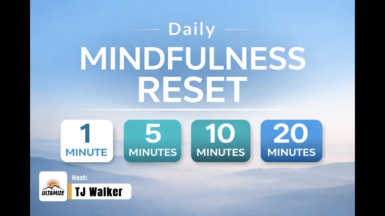 5 минут ежедневной практики осознанности для перезагрузки организма | Эпизод 3