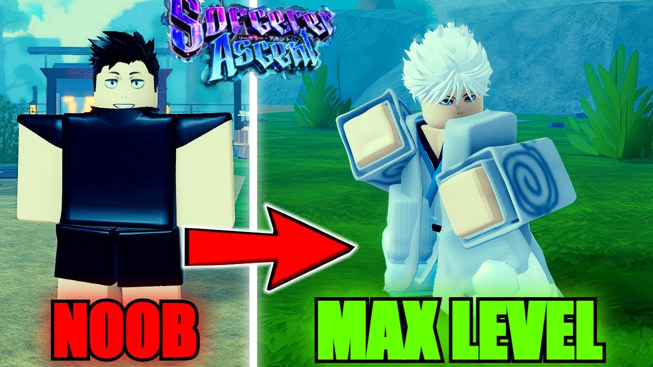 Going From Noob To MAX LEVEL In Sorcerer Ascent...(Roblox)