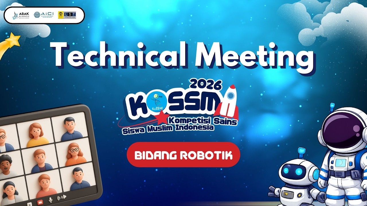 Technical Meeting KoSSMI Robotik 2026 -