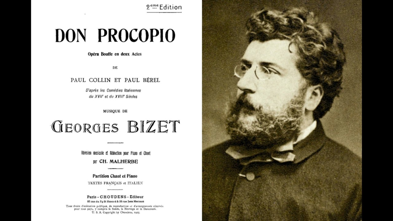 Georges Bizet: Don Procopio - Nadine Renaux, Lucien Lovano, Joseph Peyron, cond. Eug&egrave;ne Bigot (1948)