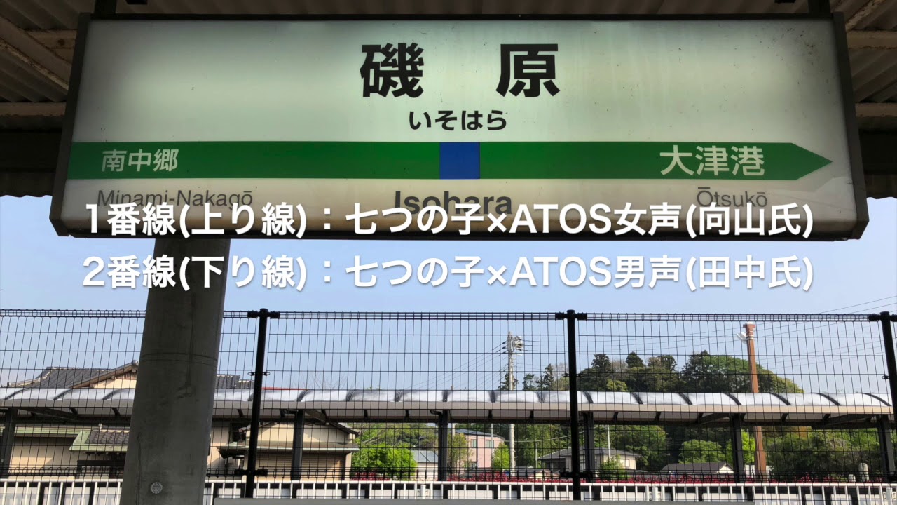 もしも磯原駅ATOS型放送が導入されたら...