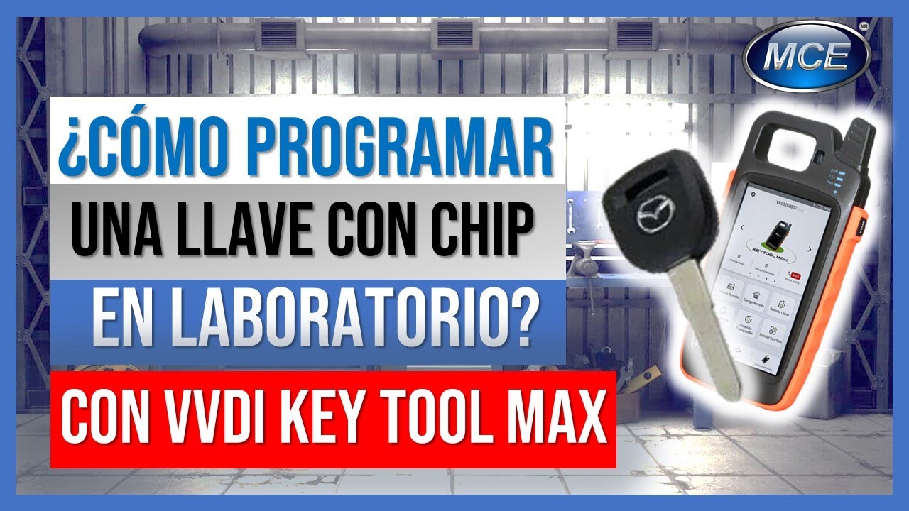 🔑🚗 TIP: ¿Cómo Programar Llave en laboratorio para Auto Mazda MVP año 2000?