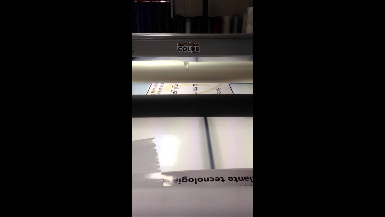Laminado gran formato en cama plana rollsroller