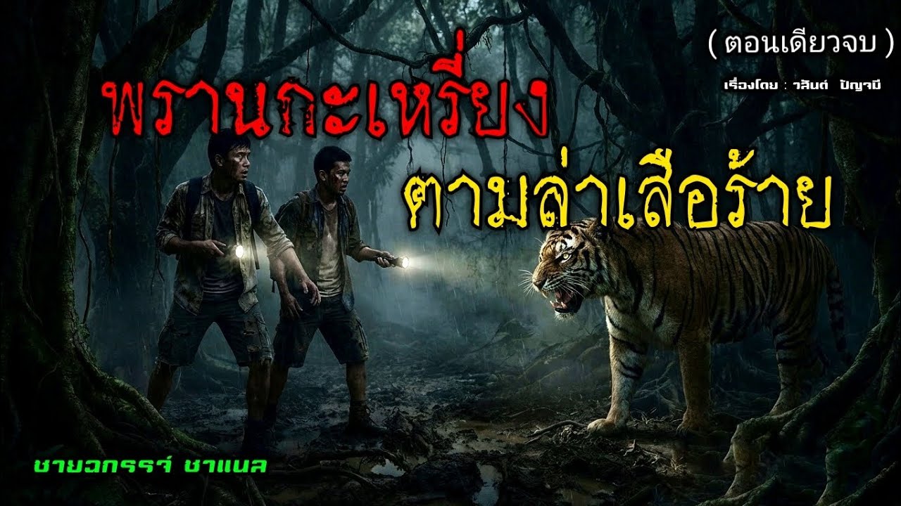 พรานกะเหรี่ยง ผจญภัยตามล่าเสือร้าย