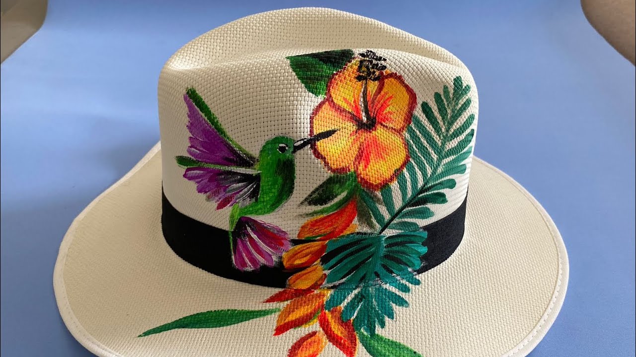 aprender a pintar Un SOMBRERO