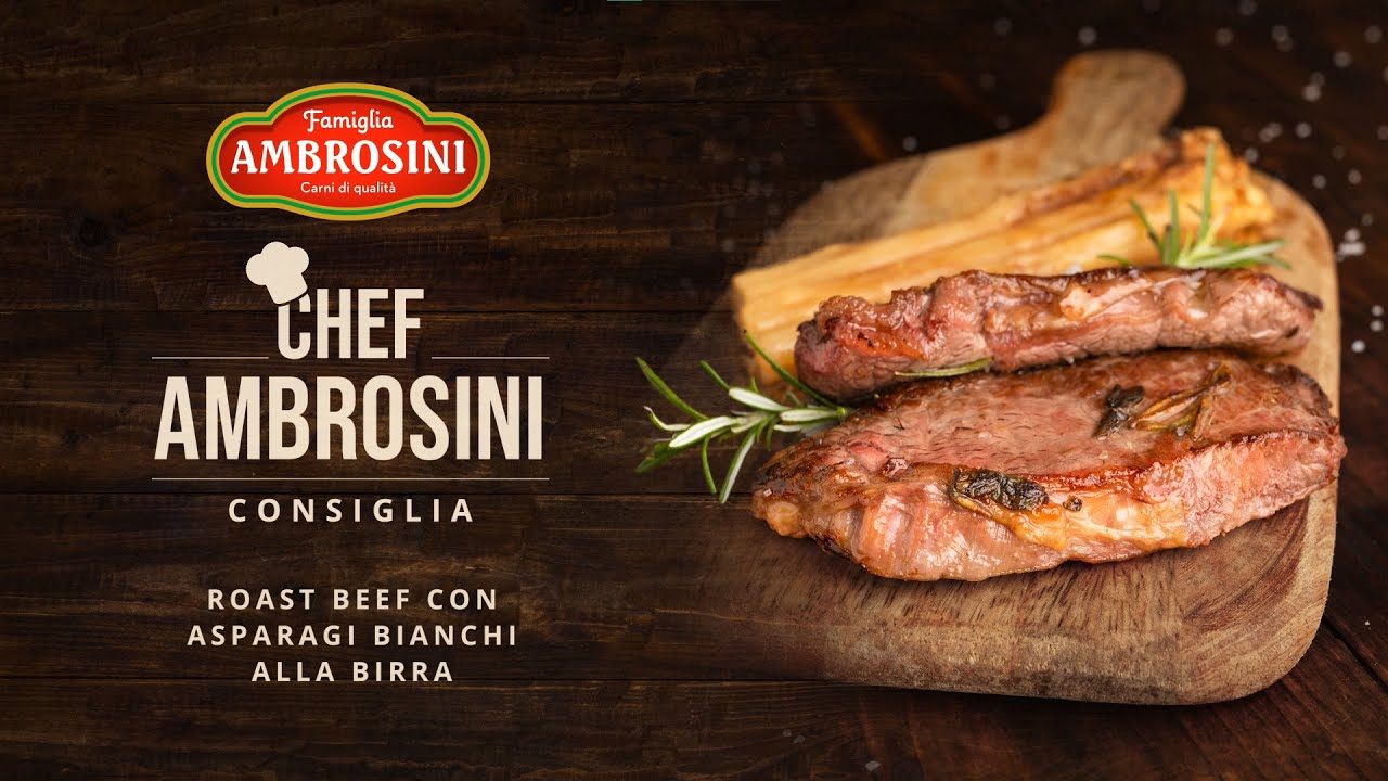 Sapori dal mondo - Irlanda - Roastbeef con asparagi bianchi - In cucina con Chef Ambrosini