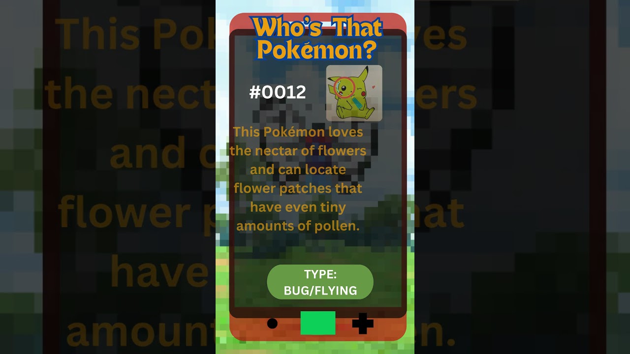 ❓WHO'S THAT POKEMON 