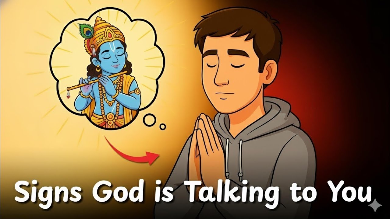 5 Clear Signs Krishna Is Speaking to You (Don&rsquo;t Ignore These!) | Voice of Dharma 