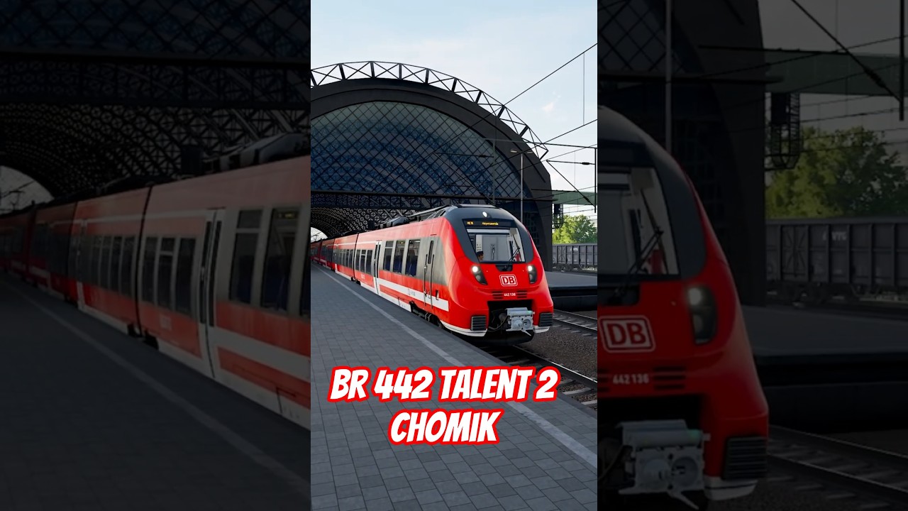 BR 442 Talent 2 w Dreznie | Train Sim World 5 po polsku  #rioolp #trainspotting