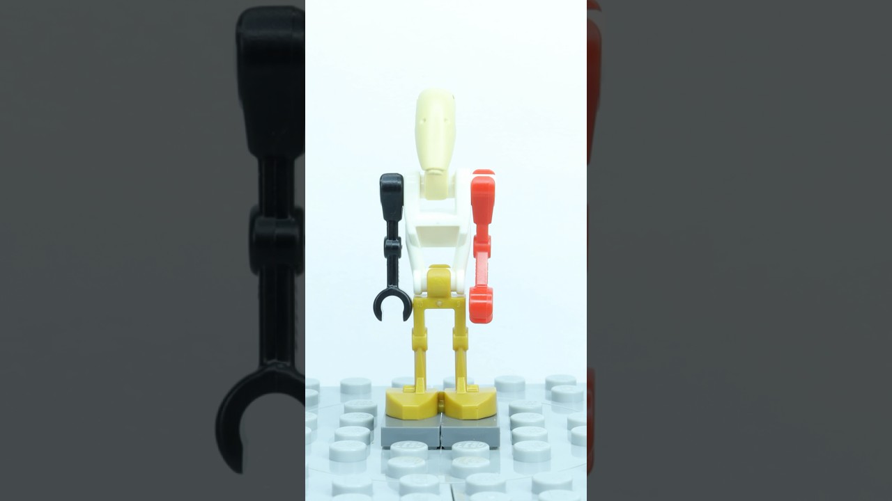 Scrap Parts B-1 Battle Droid Minifigure from LEGO Star Wars 2025 Advent Calendar 