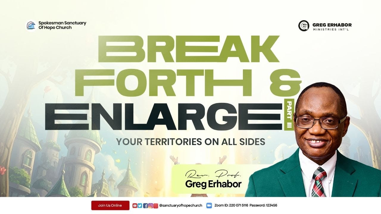 BREAKFORTH AND ENLARGE || SUNDAY SERVICE || SECOND || SSOH || 18-01-2026