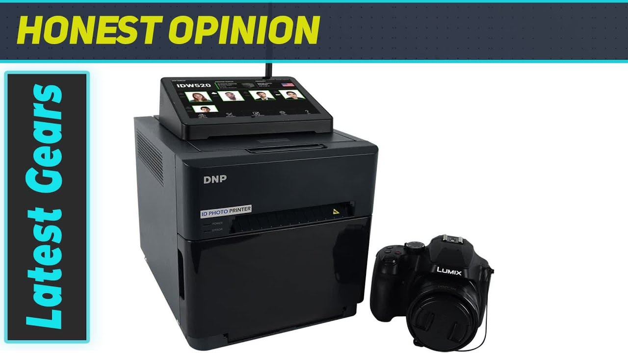DNP IDW520 Passport & ID Photo System: The Ultimate Solution for ID Photos!