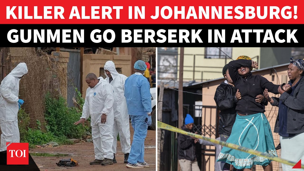 South Africa Gun Attack: Shooters Randomly Kill 10 Inside Johannesburg Pub & Flee | Manhunt Begins