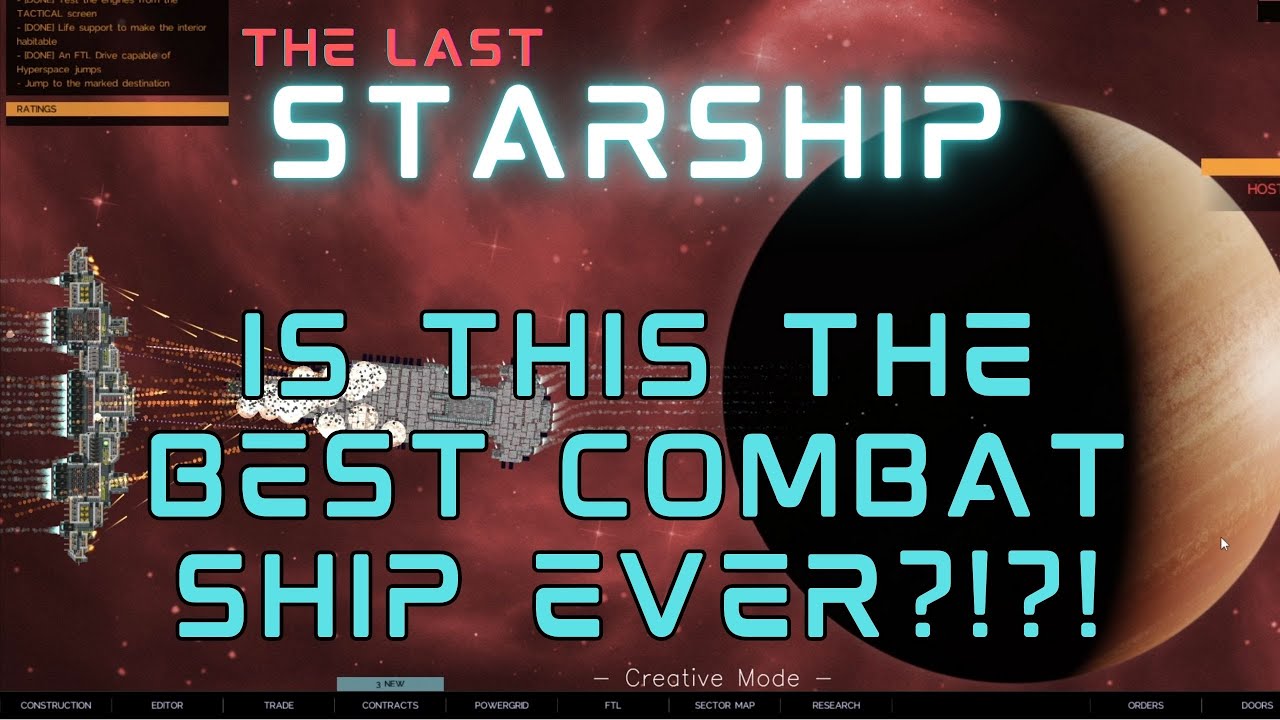 Is this the best combat ship in The Last Starship Alpha 6?!?!