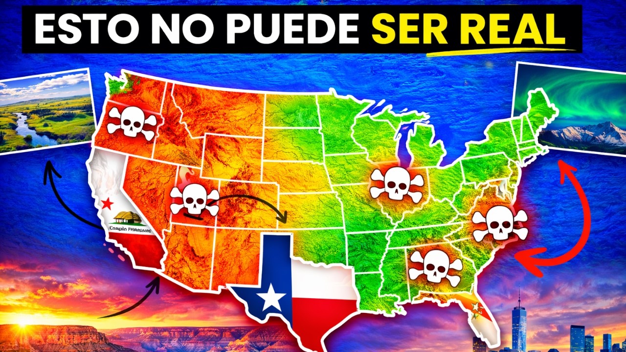 15 MENTIRAS de la Geografía de ESTADOS UNIDOS que Tú Todavía CREES